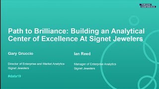 Signet Jewelers: Path to Brilliance, Building an Analytical Center of Excellence