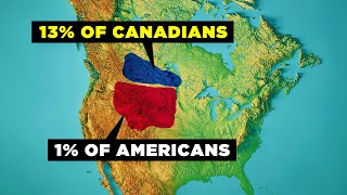 Why America's North Is Emptier Than Canada's South