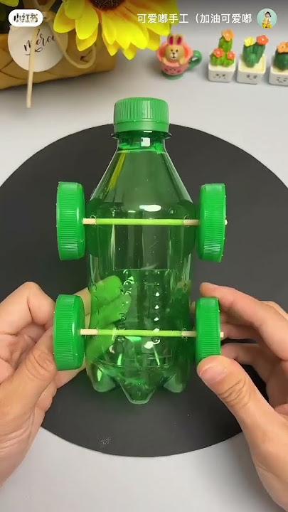 Main mobil mobilan dari botol bekas #shorts #shortsvideo