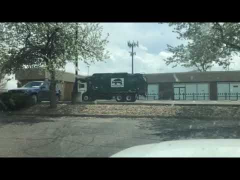 Alpine Waste & Recycling front loader, Aurora Colorado. - YouTube