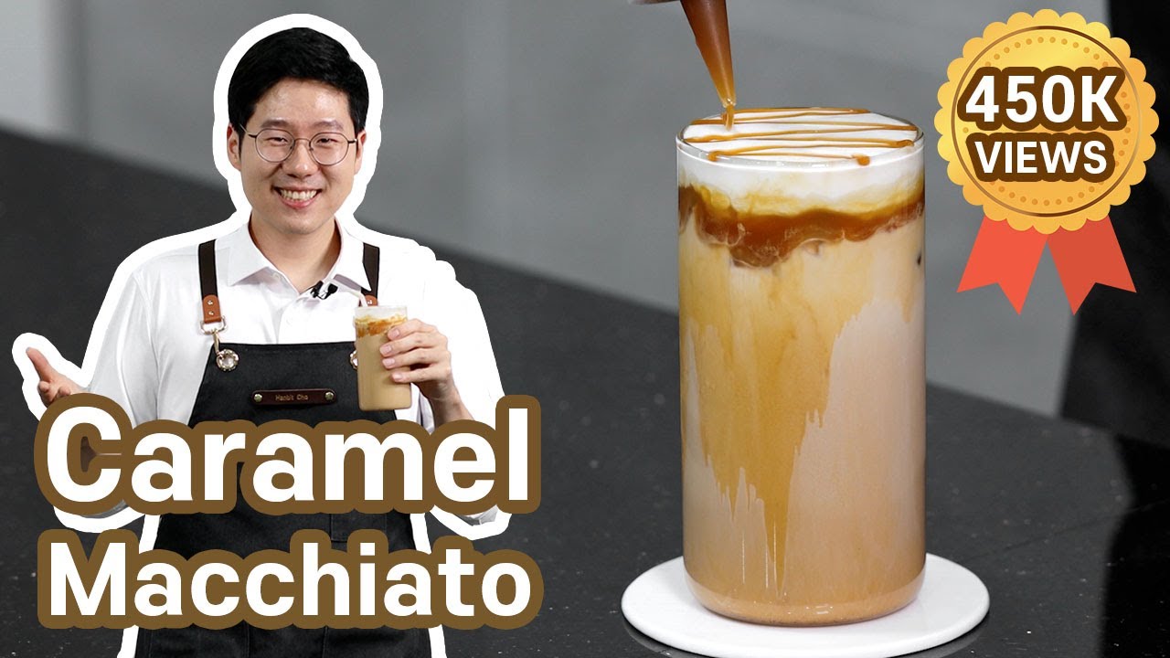 How to Make an Iced Caramel Macchiato