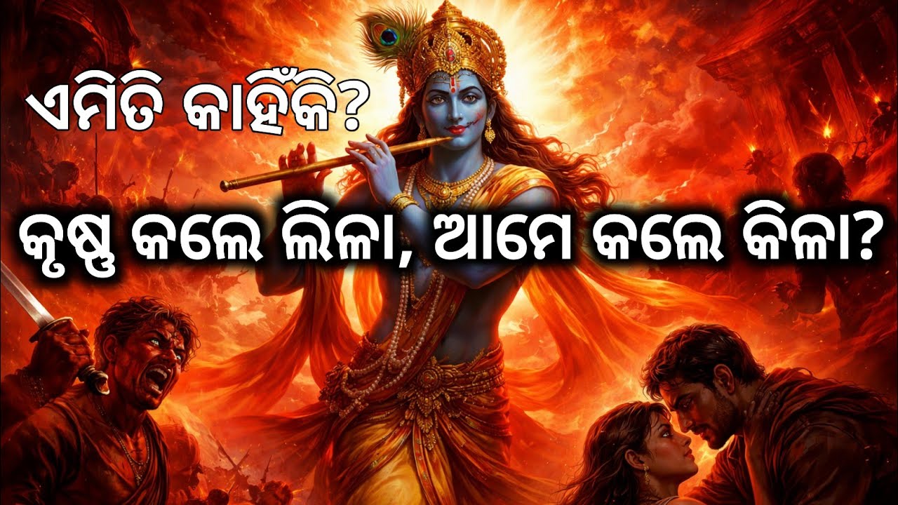 କୃଷ୍ଣ ଲିଳା ନା ଆଉ କିଛି? Why is Krishna’s action called Leela?  |  Krishna Leela 