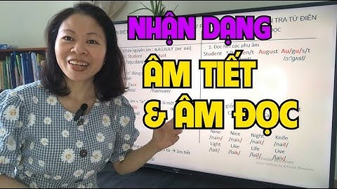 Phát Âm Tiếng Anh - Tự Phiên Âm Mà Không Cần Tra Từ Điển Với “Âm Tiết “ Và “Âm Đọc”.