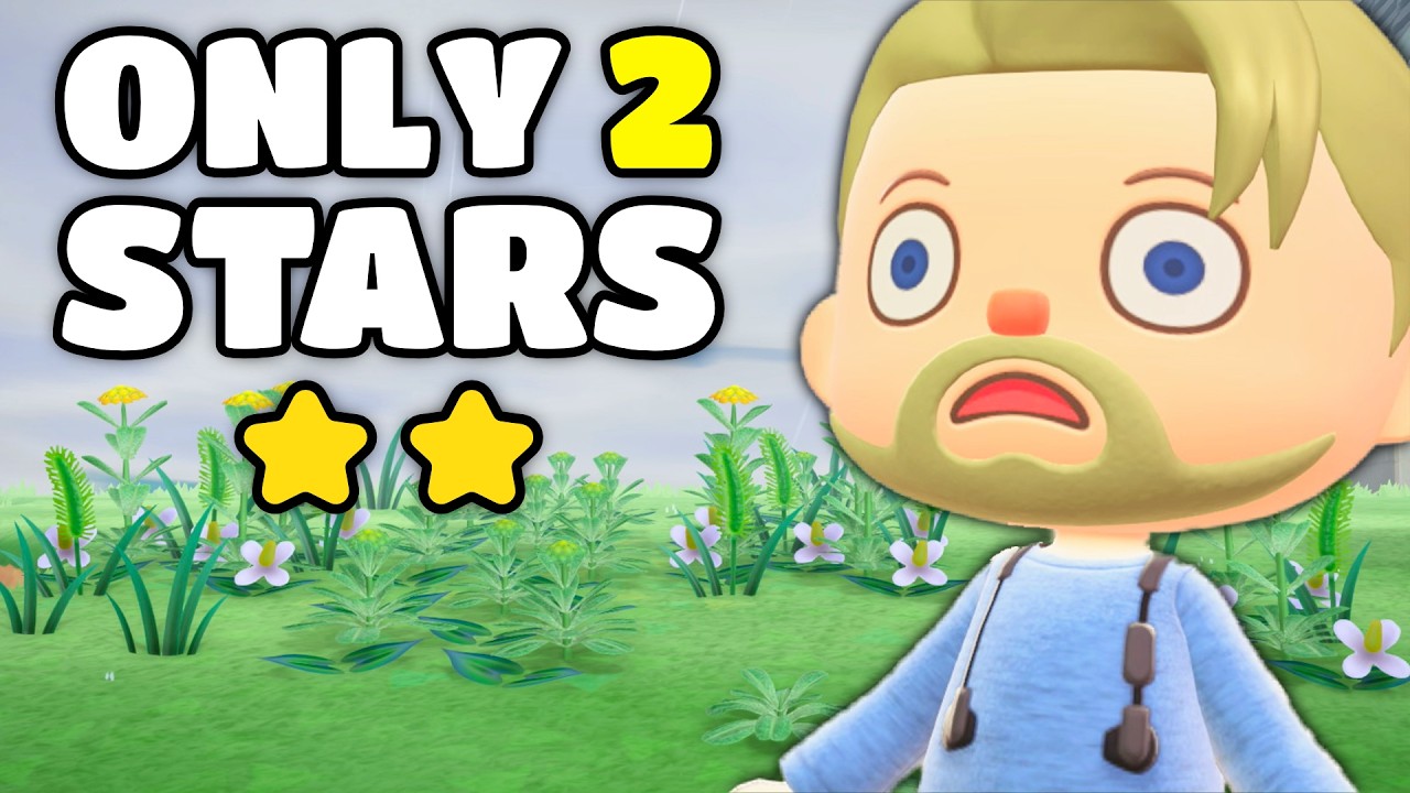 Un-quitting Animal Crossing but my island is still 2 stars so what's the point?