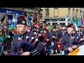 Dublin Fire Brigade Pipe Band - Dublin St. Patrick&#39;s Day Parade 2022