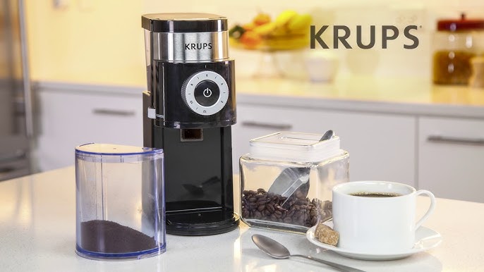 New KRUPS Precision Grinder 12C Flat Burr Coffee Drip/espresso