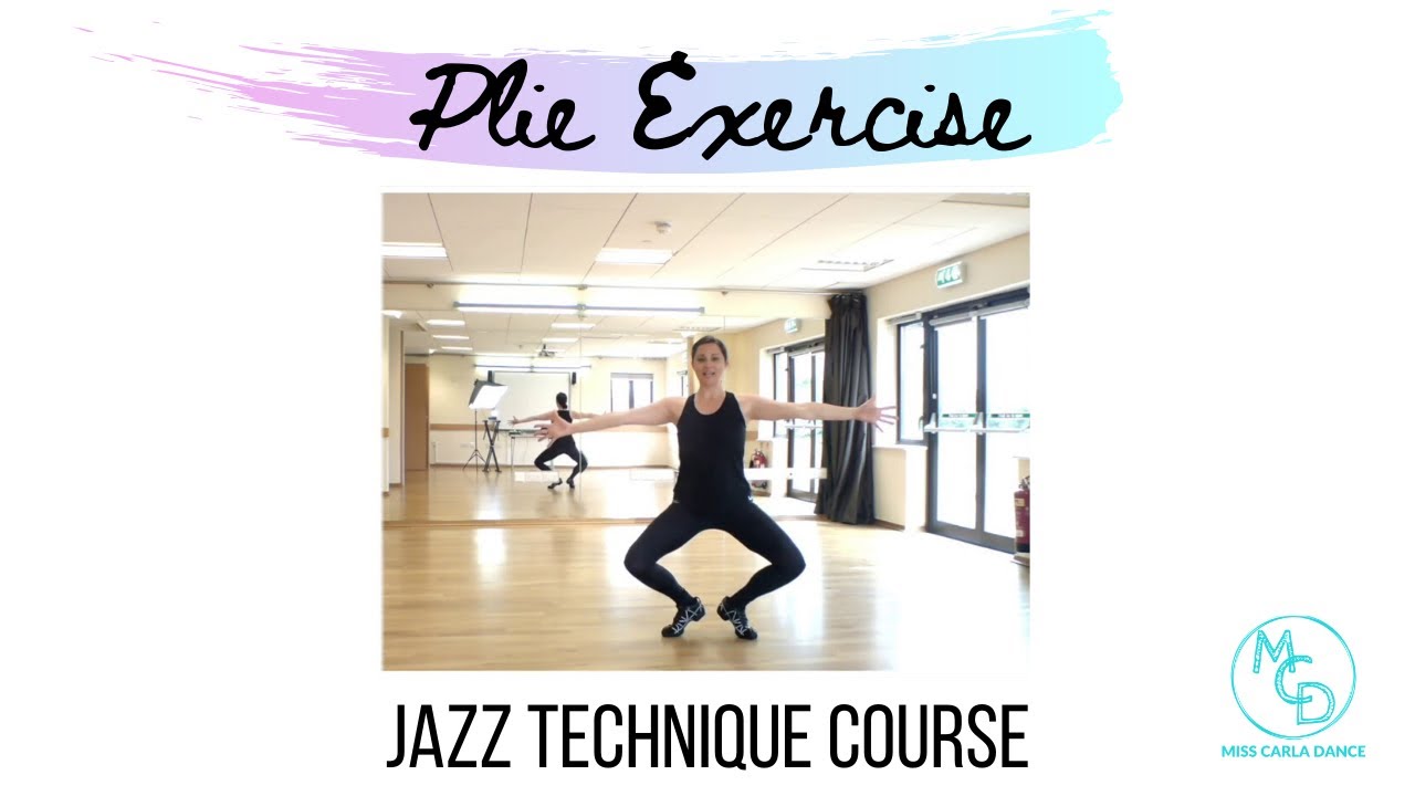 Plie Exercise JAZZ TECHNIQUE Course. Jazz fundamentals for beginners