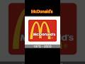 McDonald's logo evelution #logoevolution #subscribe #comment #logo #mcdonalds
