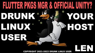 Flutter Pkgs Mgr Official Unity?