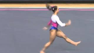 Kayla Floor UK vs Auburn Pitt Feb 24 2012