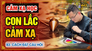 443. Làm thế nào để đặt câu hỏi CHÍNH XÁC khi dùng CON LẮC. B3: Cảm xạ học.