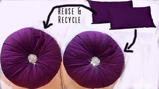 DIY Beautiful Cushion made with Unused Materials.