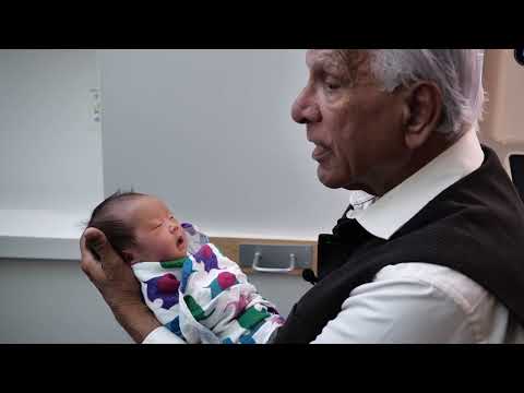 Assessing Social Interactions of a Newborn