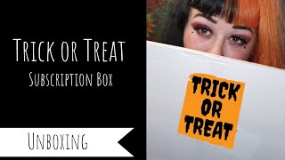 Trick or Treat Subscription Box - August | Batbones