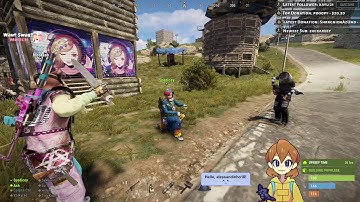 Ash meets MiltonTPike1 | OTV & Friends Rust | Ash_on_LoL plays Rust