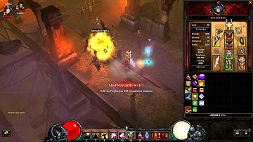 Diablo III Reaper Of Souls - Crusader - Part 21: Master - Act 3 Bounties & Rift