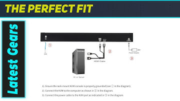 Kinan 1U Rack Mount KVM Console: The Ultimate Server Management Powerhouse?