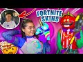 WE PICKED OUR 11 YEAR OLD SON UP FROM SCHOOL IN FORTNITE SKINS THEN SURPRISING HIM