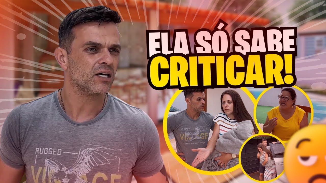 Minha mãe nunca me ajudou em nada com a minha filha... e vive querendo palpitar em tudo! 😓🤨