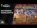 Supercross 2024 extended highlights round 17 in salt lake city  51124  motorsports on nbc