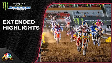 Supercross 2024 EXTENDED HIGHLIGHTS: Round 17 in Salt Lake City | 5/11/24 | Motorsports on NBC