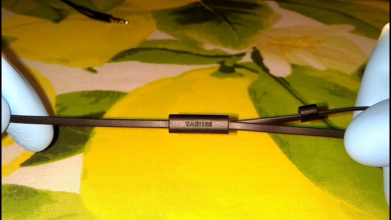 Внешний вид наушников Philips TAE1105BK