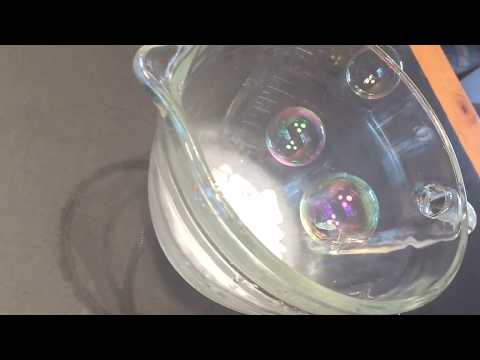 Dry Ice Floating