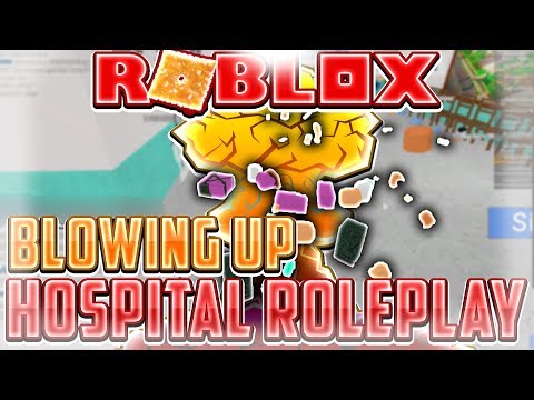 Using Fe Bomb Vest On Hospital Roleplay Roblox Exploiting Video
