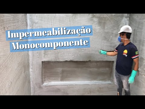 Vídeo: Impermeabilizando o piso do banheiro sob os azulejos com as próprias mãos