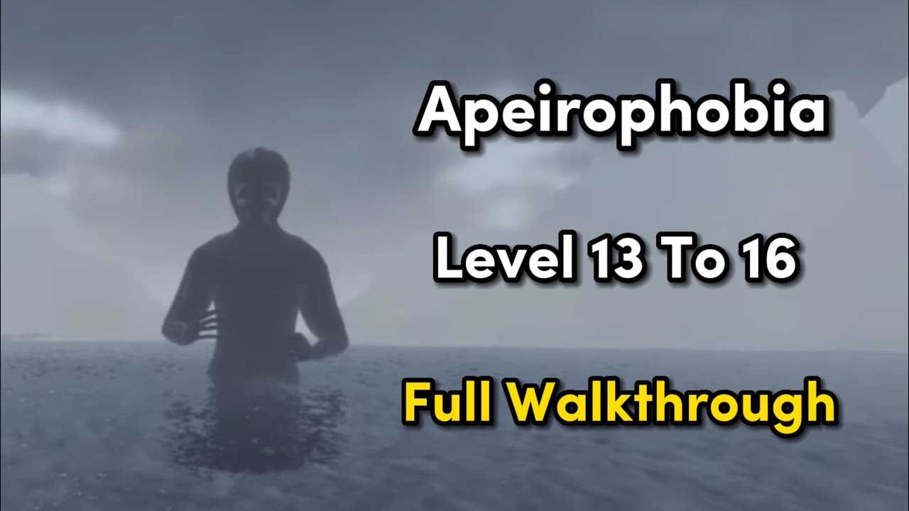 ROBLOX - Apeirophobia - [Level 13 to 16  Full Walkthrough] @NatureViking 