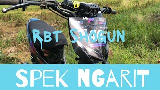 REVIEW BEBEK RBT SPEK NGARIT !!! BASIC SHOGUN 110 !!!