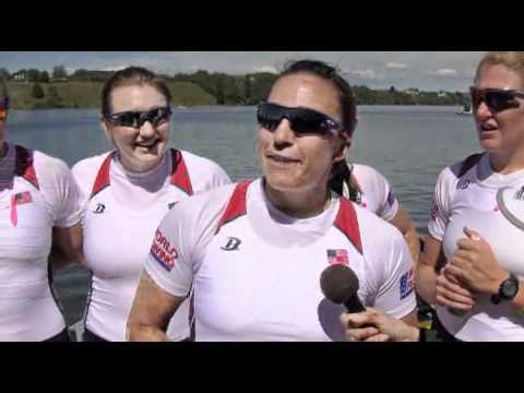 Sunday's Winners at the 2010 Rowing World Champion...