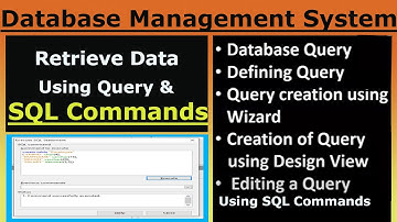 Retrieve Data using Query | Database Management System Class 10 Information Technology