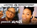 Larry Wilmore & Amber Ruffin play “Looting or Reparations?” | WILMORE
