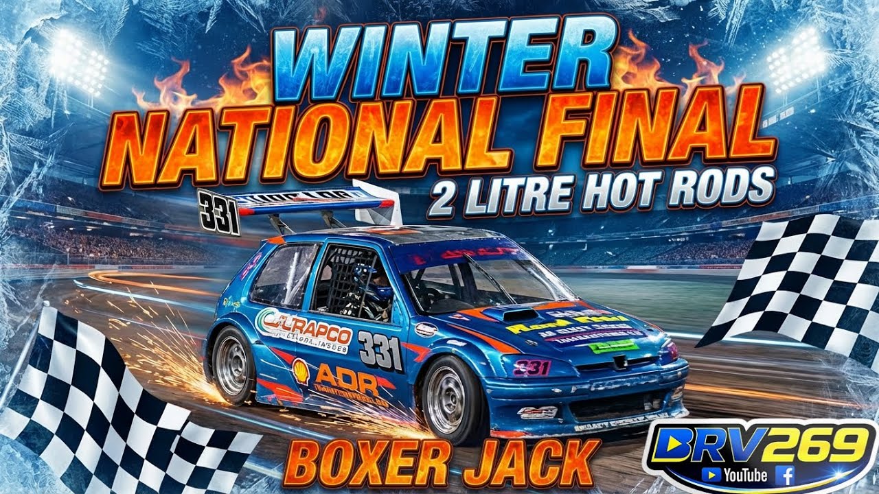 Winter National Final 2 Litre Hot rods edited highlights Arlington Stadium 17/1/26