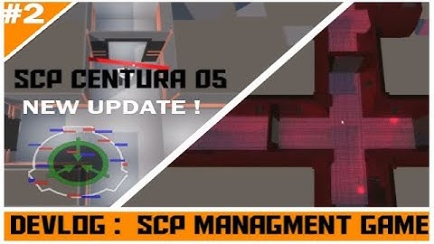 SCP : CENTURA TYCOON | Scp management game | DevLog 2/?? | 3D Models, breaches and Pathfinding