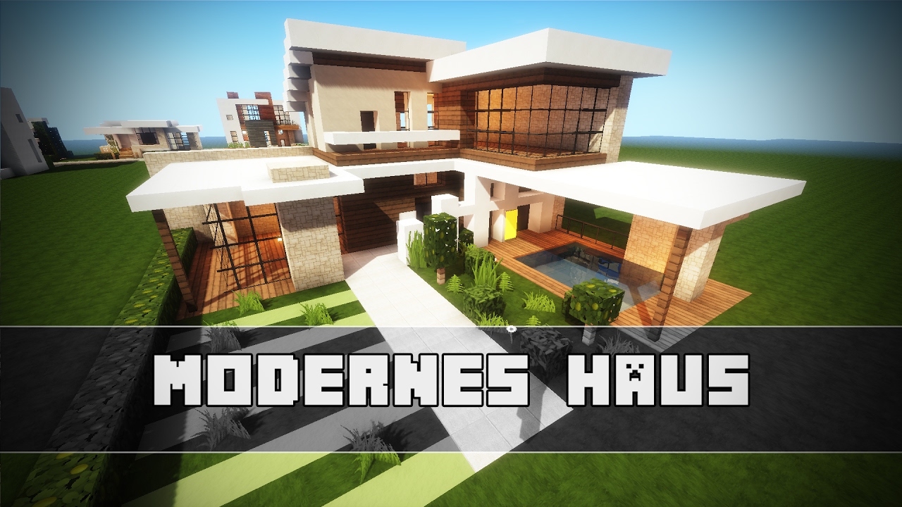 Kleines MODERNES HAUS | Minecraft Tutorial - YouTube