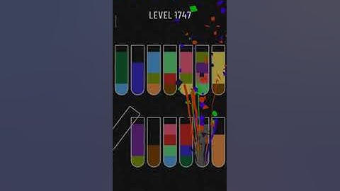 Water sort puzzle level 1747