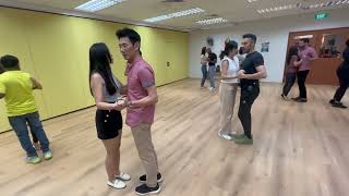 Caliente Dance Studio Singapore Kizomba beginner class Daniel Santacruz - Lento