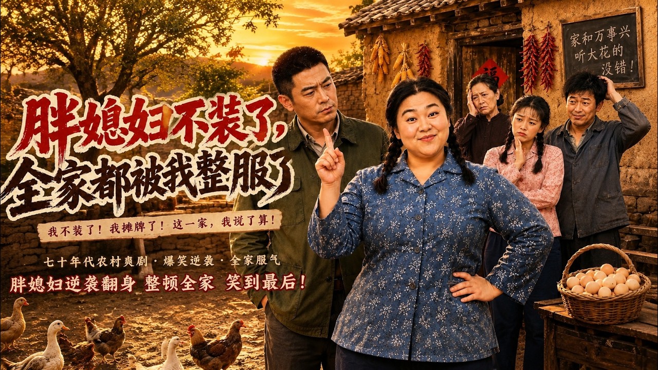 【爆款好剧】🔥🔥🔥独家全集《胖媳妇不装了，全家都被我整服了》最新全集更新！#短剧合集 #甜宠 #爱情 #虐恋 #穿越 #都市 #都市情感 #热门短剧 #最新短剧 #短剧 #短劇 #怪剧基德