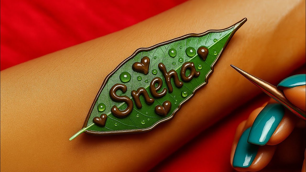 सिर्फ 5 मिनट में मेहंदी लगाना सीखें ।letest Mehndi Design । Arabic Mehndi Design । Anvi Mehandi Arts