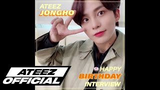 ATEEZ(에이티즈) 종호 생일 8문 8답 INTERVIEW