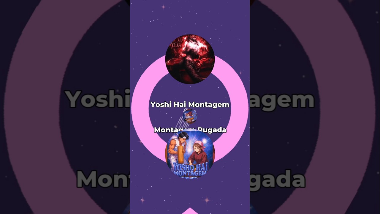 Yosho Hai Montagem Vs Montagem Rugada Funk