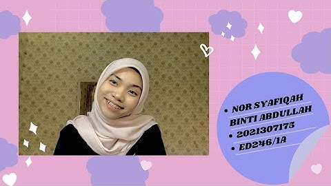 ELC5903C Ice Breaking Speech : Practice 02 (Self-Introduction)