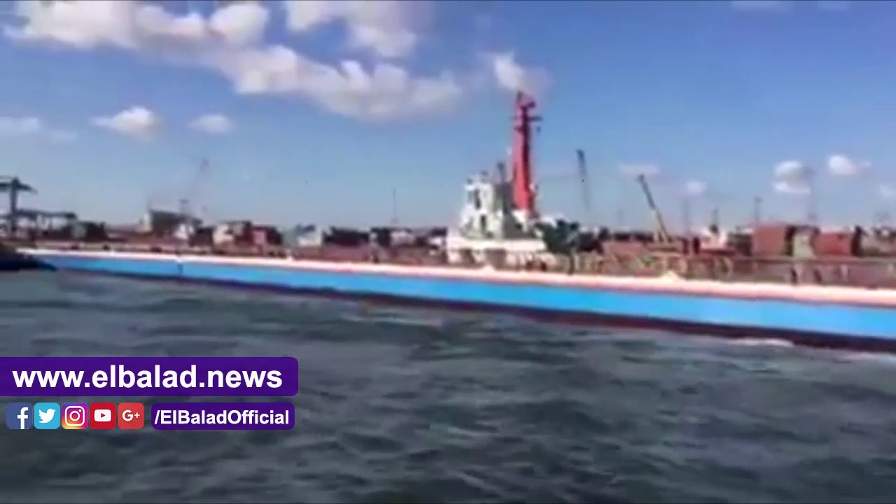 صدى البلد | لأول مرة عملية غلق وفتح كوبري الرسوة العائم بين بورسعيد وبورفؤاد