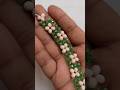 💕Butterfly Green White Crystal Moti Bracelet