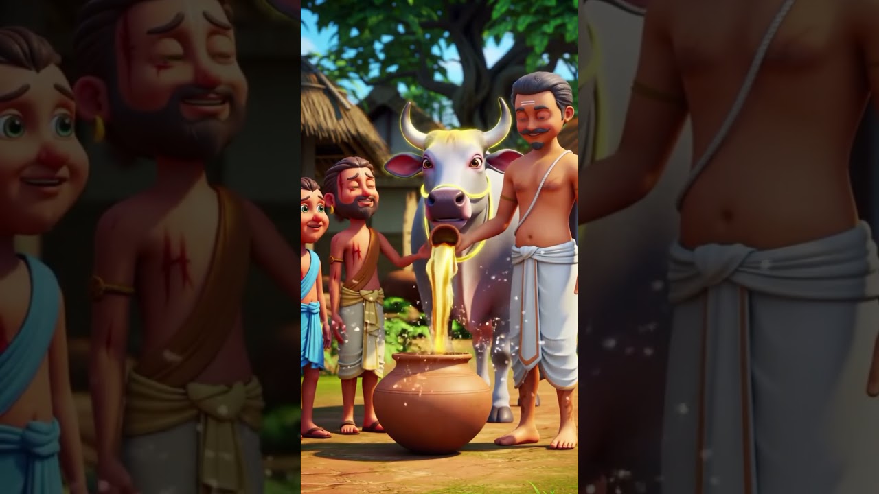 Cow who gives golden milk.##shorts. please like & Subscribe🥺🥺🥺😭🥺