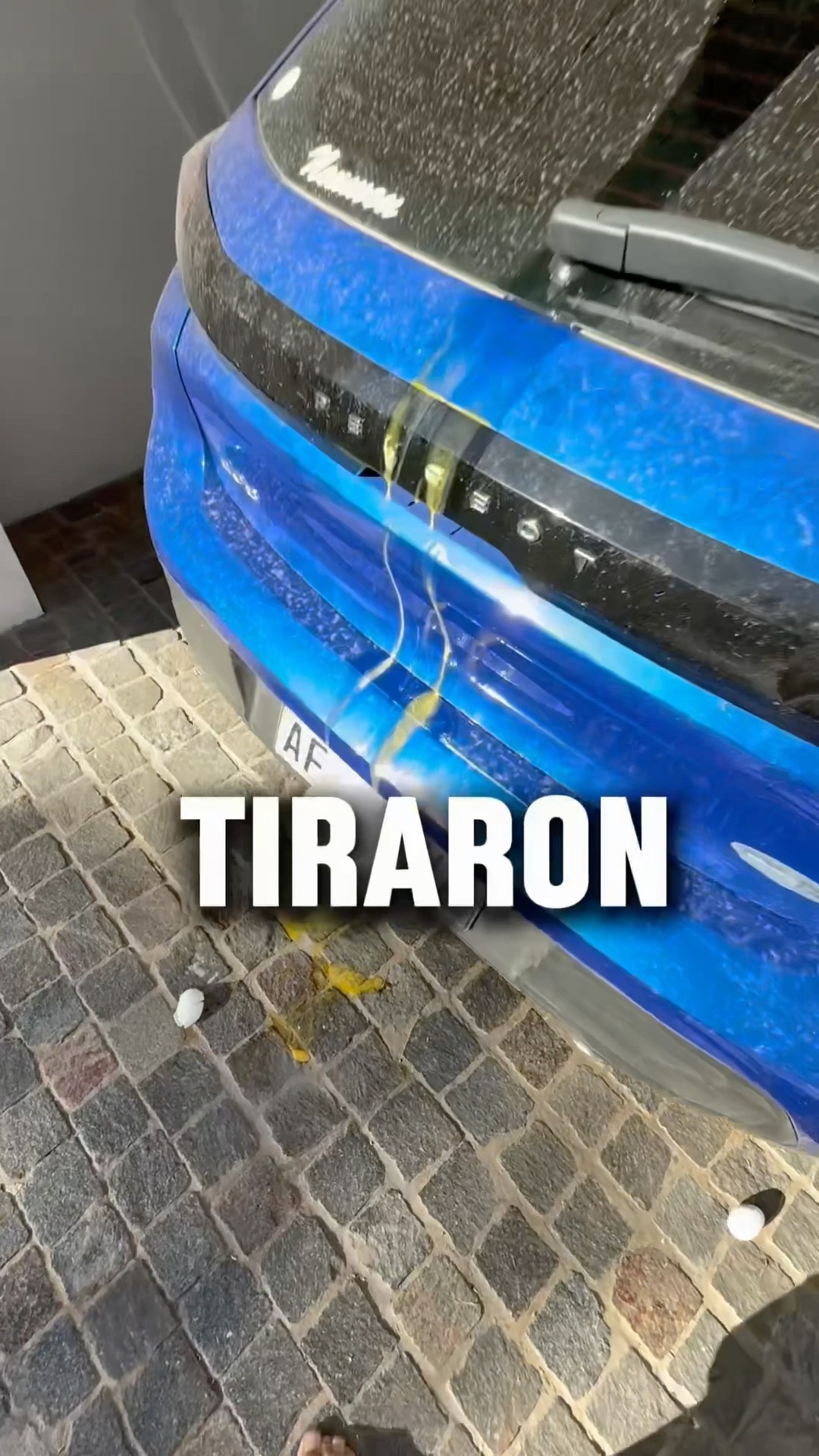 LE TIRARON UN HUEVO A MI AUTO (haters me atacan)
