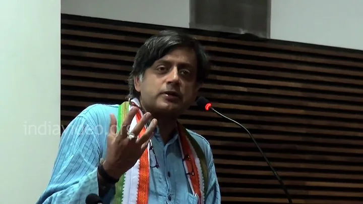 Dr. Shashi Tharoor's Speech on Spoken English and its importance.