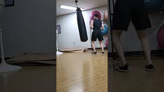 샌드백으로 스트레스풀기~ 운동 workout boxing 권투